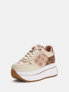 GUESS Sneaker Donna Camrio7 FLTCAM FAL12 MAUVE Beige - Stilato