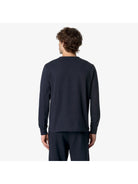 K-WAY T-Shirt e Polo Uomo ELMER JS PEACH K8136DW K89 Blu - Stilato