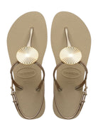 HAVAIANAS Infradito Donna Hav. Twist Metal 4148924.0154 Beige - Stilato