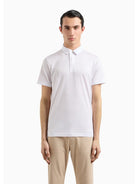 EMPORIO ARMANI T-Shirt e Polo Uomo 8N1F96 1JUVZ 0100 Bianco - Stilato