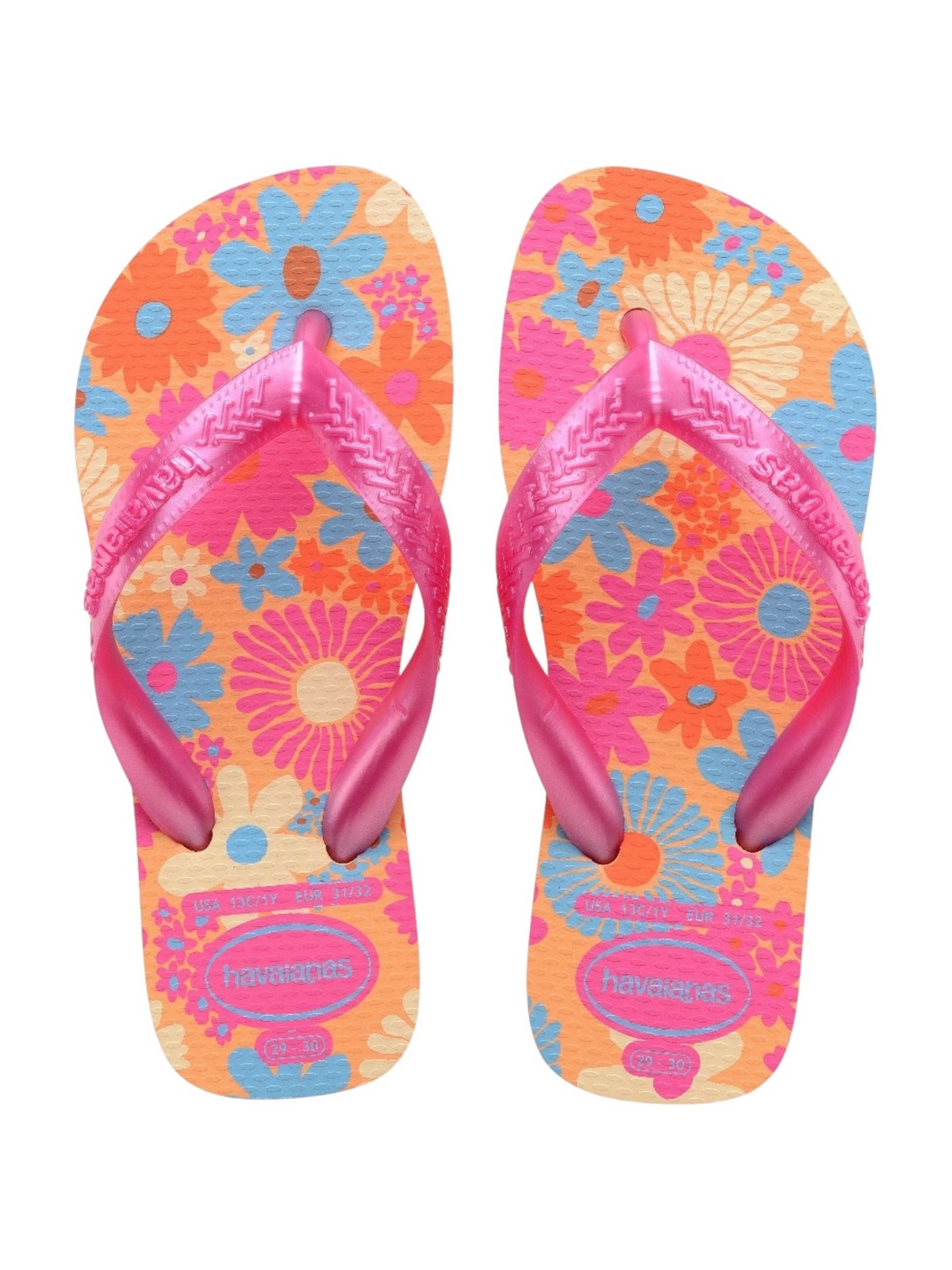 HAVAIANAS Infradito Bambine e ragazze Hav. Kids Flores 4000052.0027 Rosa