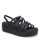 CROCS Sandalo Donna Brooklyn strappy low 206751 001 Nero - Stilato