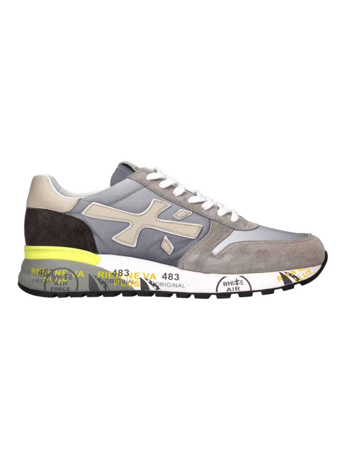 PREMIATA Sneaker Uomo MICK VAR 5691 Grigio - Stilato