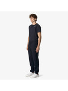 K-WAY Pantalone Uomo MICKYEL HEAVY FLEECE K2126LW K89 Blu - Stilato