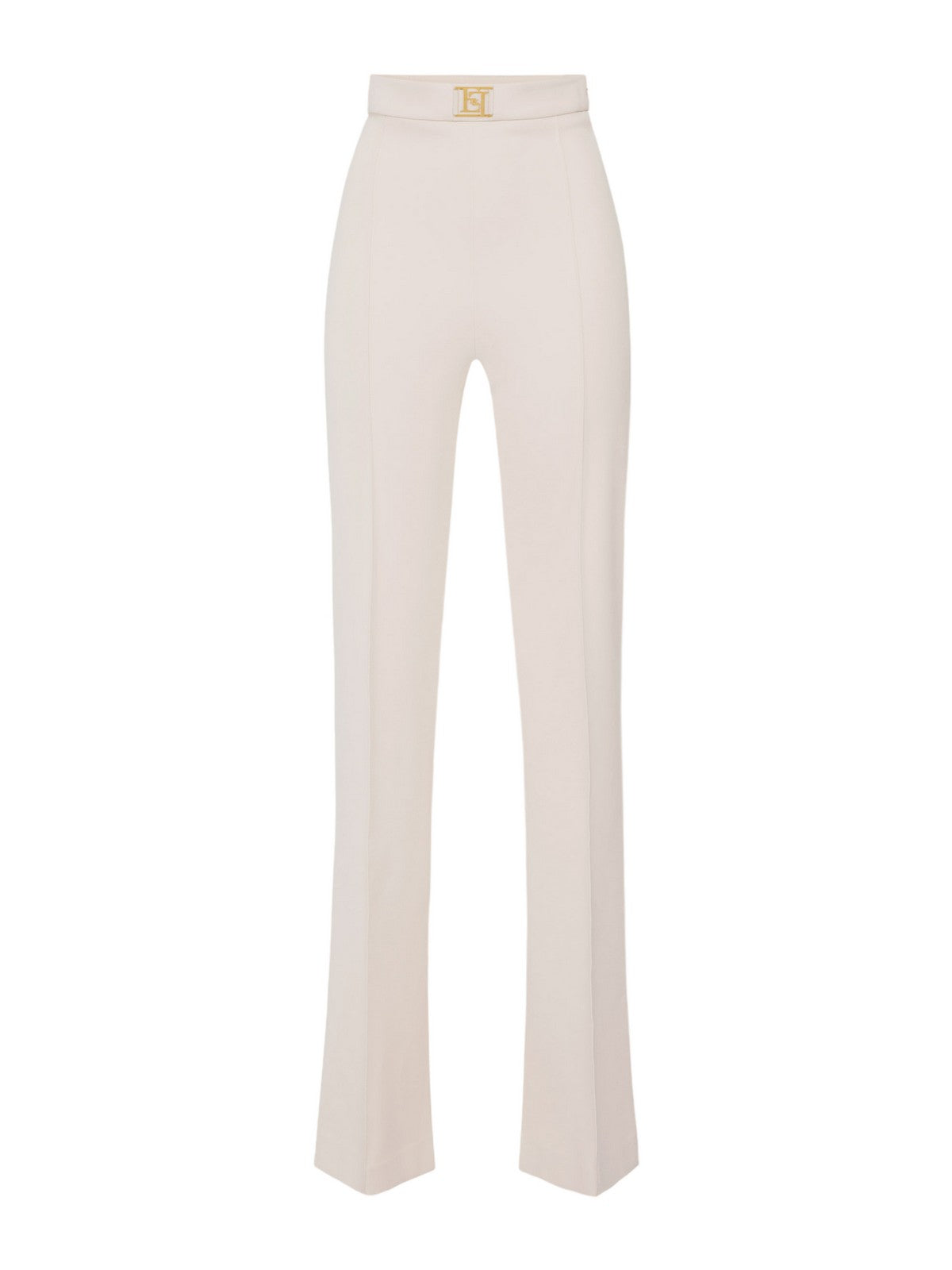 ELISABETTA FRANCHI Pantalone Donna PAT1541E2 193 Avorio - Stilato