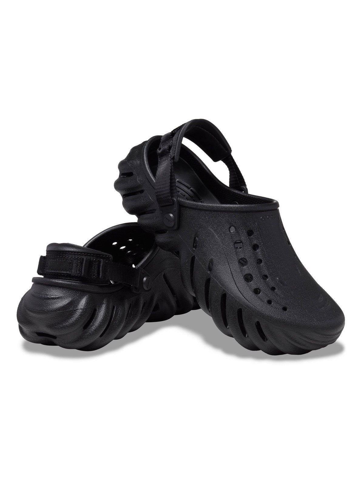 CROCS Ciabatta Uomo Crocs echo clog 207937 001 Nero - Stilato