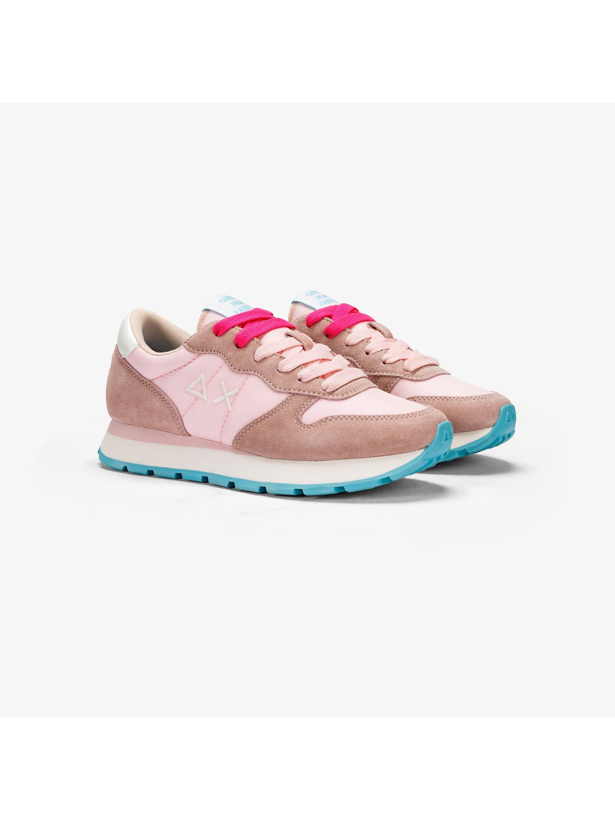 SUN68 Sneaker Donna Ally solid nylon Z34201 04 Rosa - Stilato