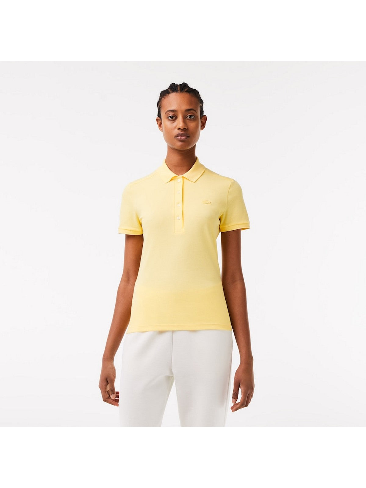 LACOSTE T-Shirt e Polo Donna PF5462 107 Giallo - Stilato