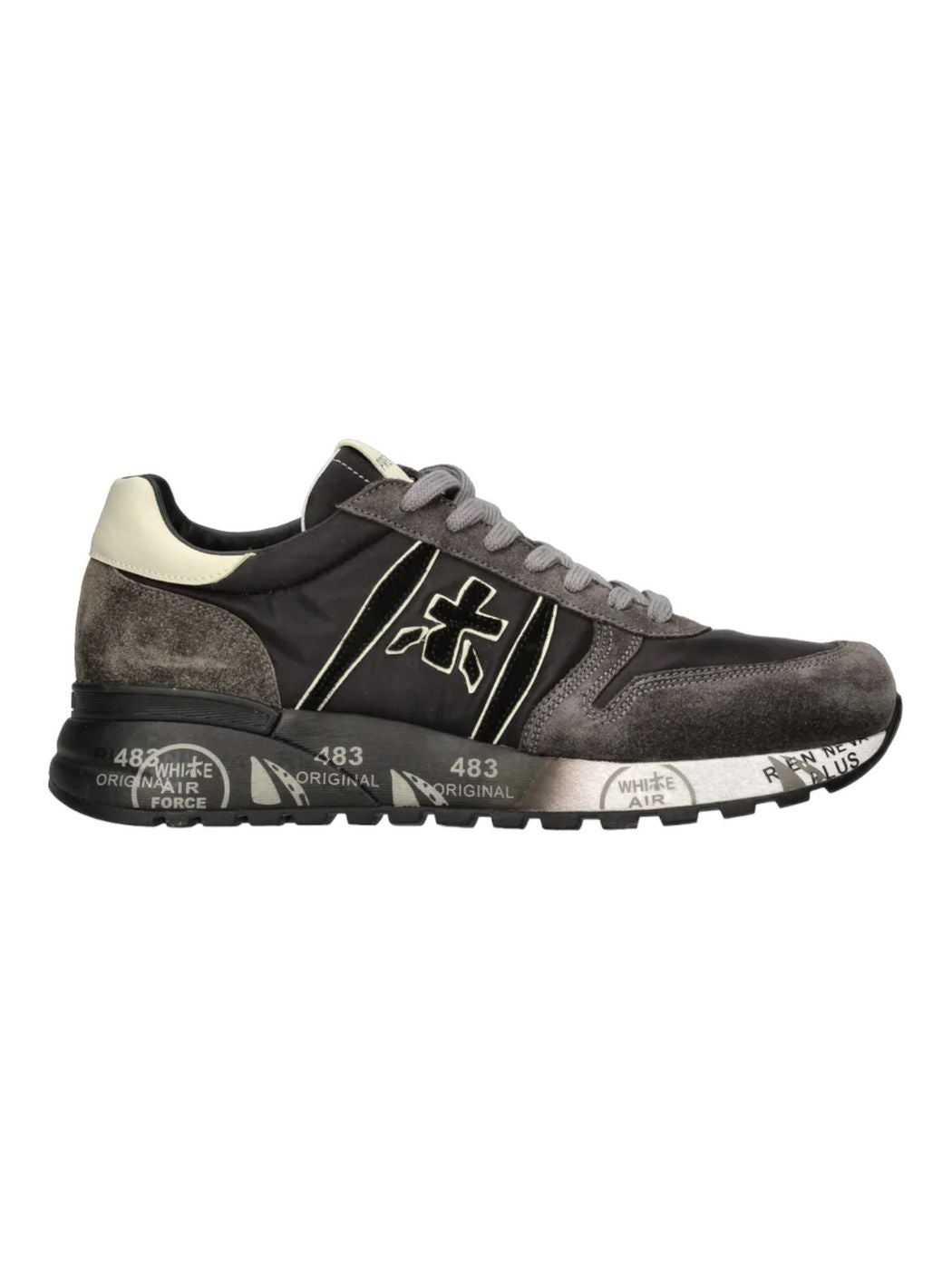 PREMIATA Sneaker Uomo LANDER VAR 4951 Nero - Stilato