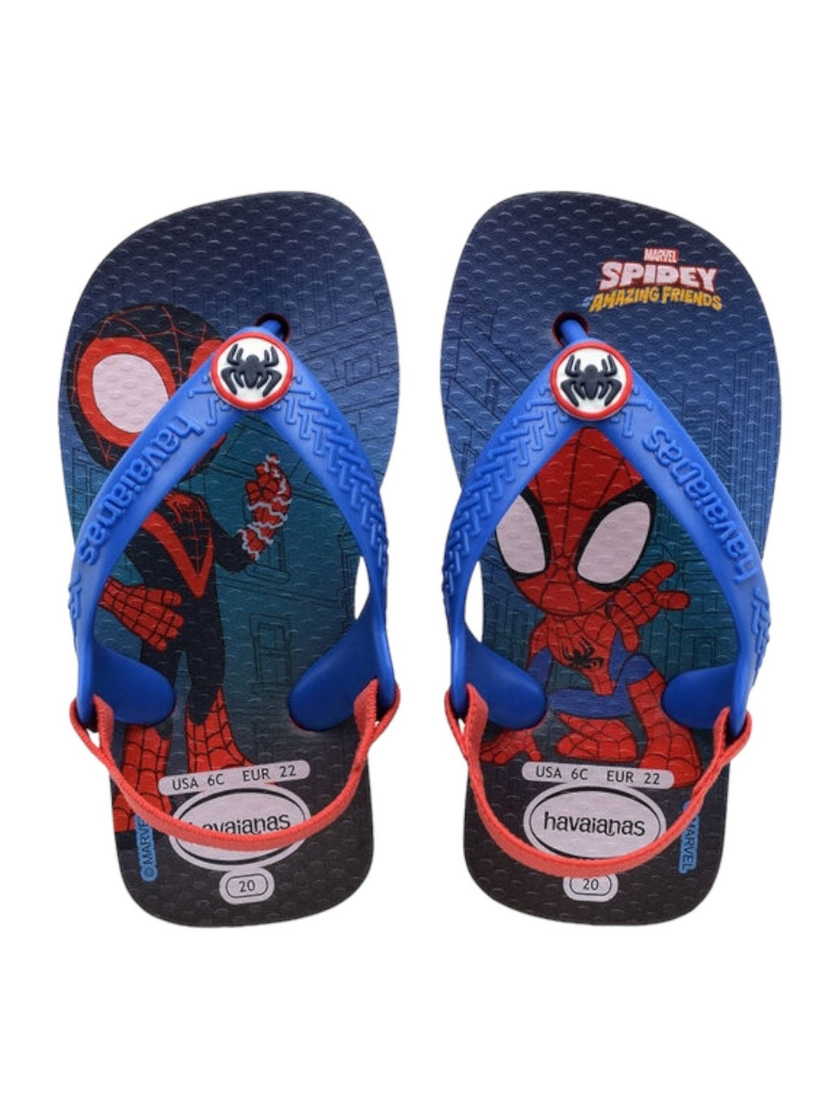 HAVAIANAS Infradito Bambini e ragazzi Hav. Baby marvel 4147132.2090 Rosso - Stilato