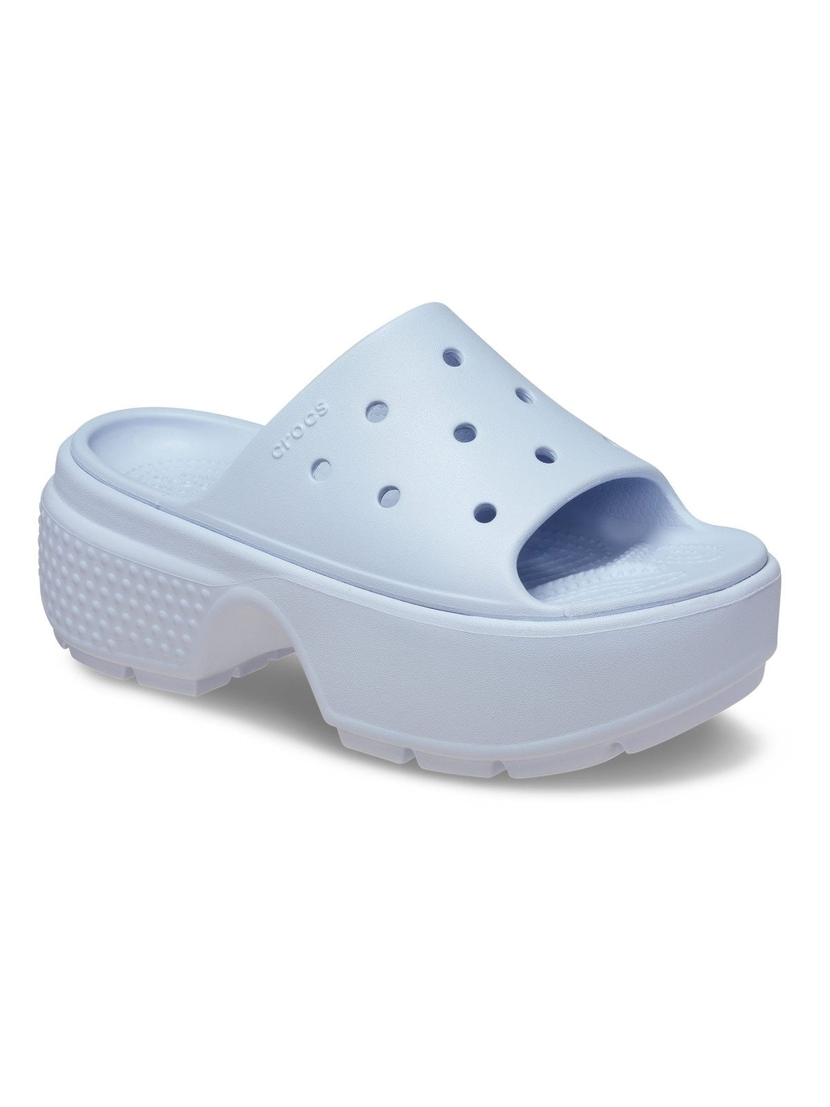 CROCS Ciabatta Donna Stomp Slide W 209346 5AF Blu - Stilato