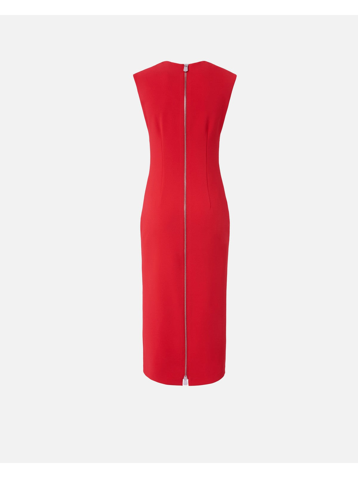 Abito Midi Pinko Rosso Da Donna In Crêpe Stretch - 103960-A20A RA1 - Stilato