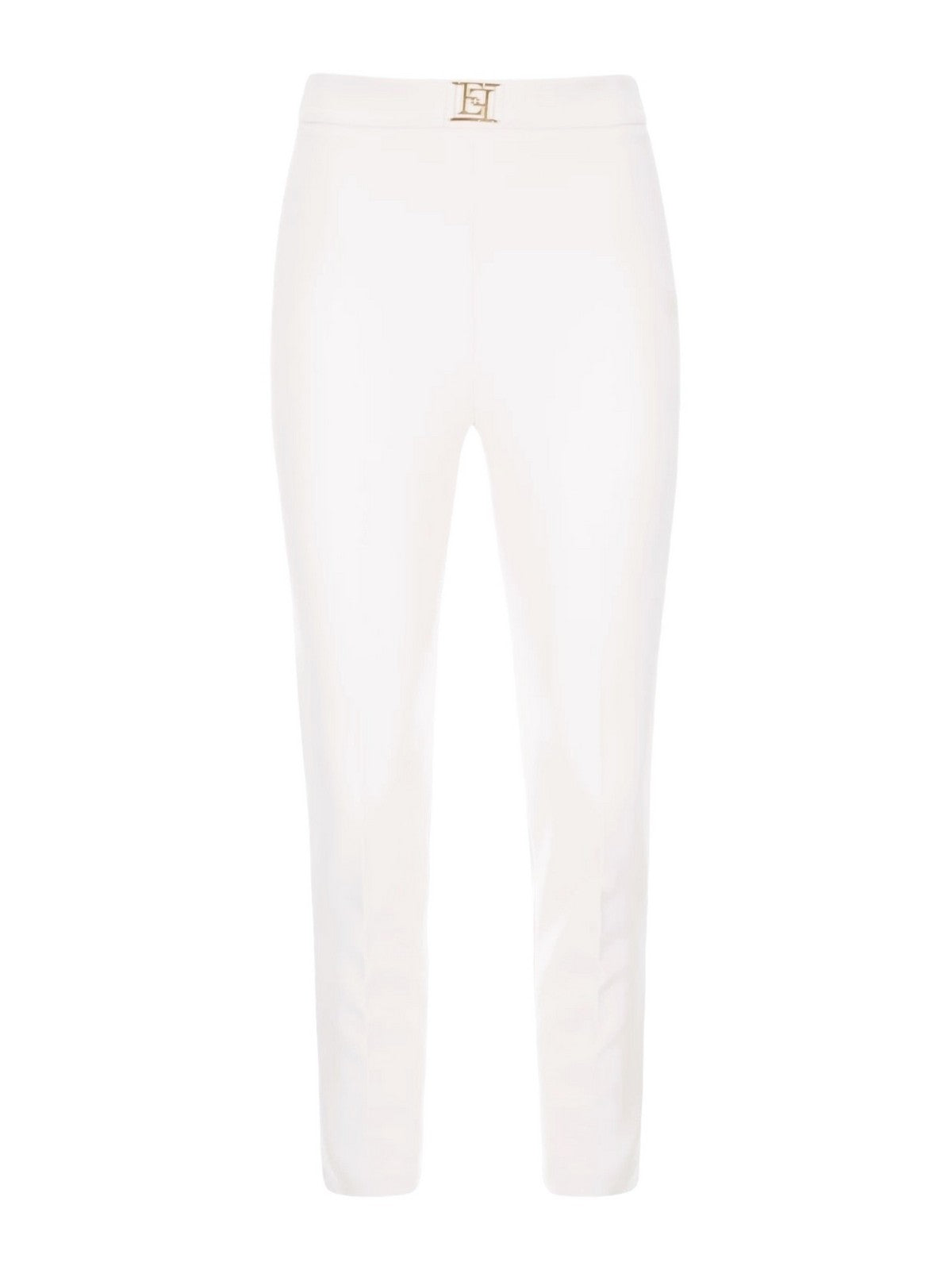 ELISABETTA FRANCHI Pantalone Donna PAT1441E2 360 Avorio - Stilato