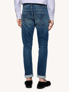 DONDUP Jeans Uomo George UP232 DS0041U GW4 800 Blu - Stilato