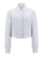 GUESS SPORT Felpa Donna Cheri Baseball Sweat V4RQ07 KBSL0 FB2R Blu - Stilato