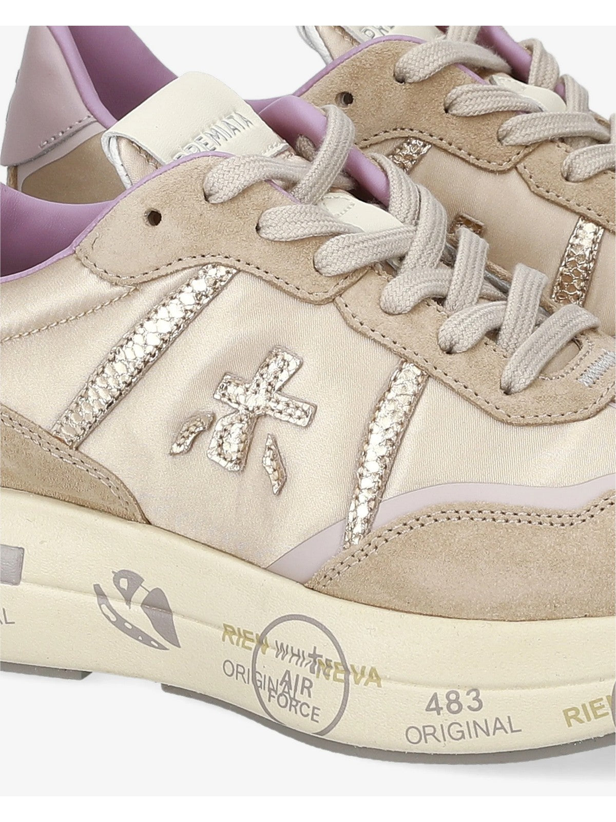 PREMIATA Sneaker Donna CASSIE VAR 6995 Beige - Stilato