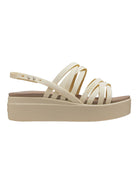 CROCS Sandalo Donna Brooklyn strappy low 206751 2Y2 Beige - Stilato