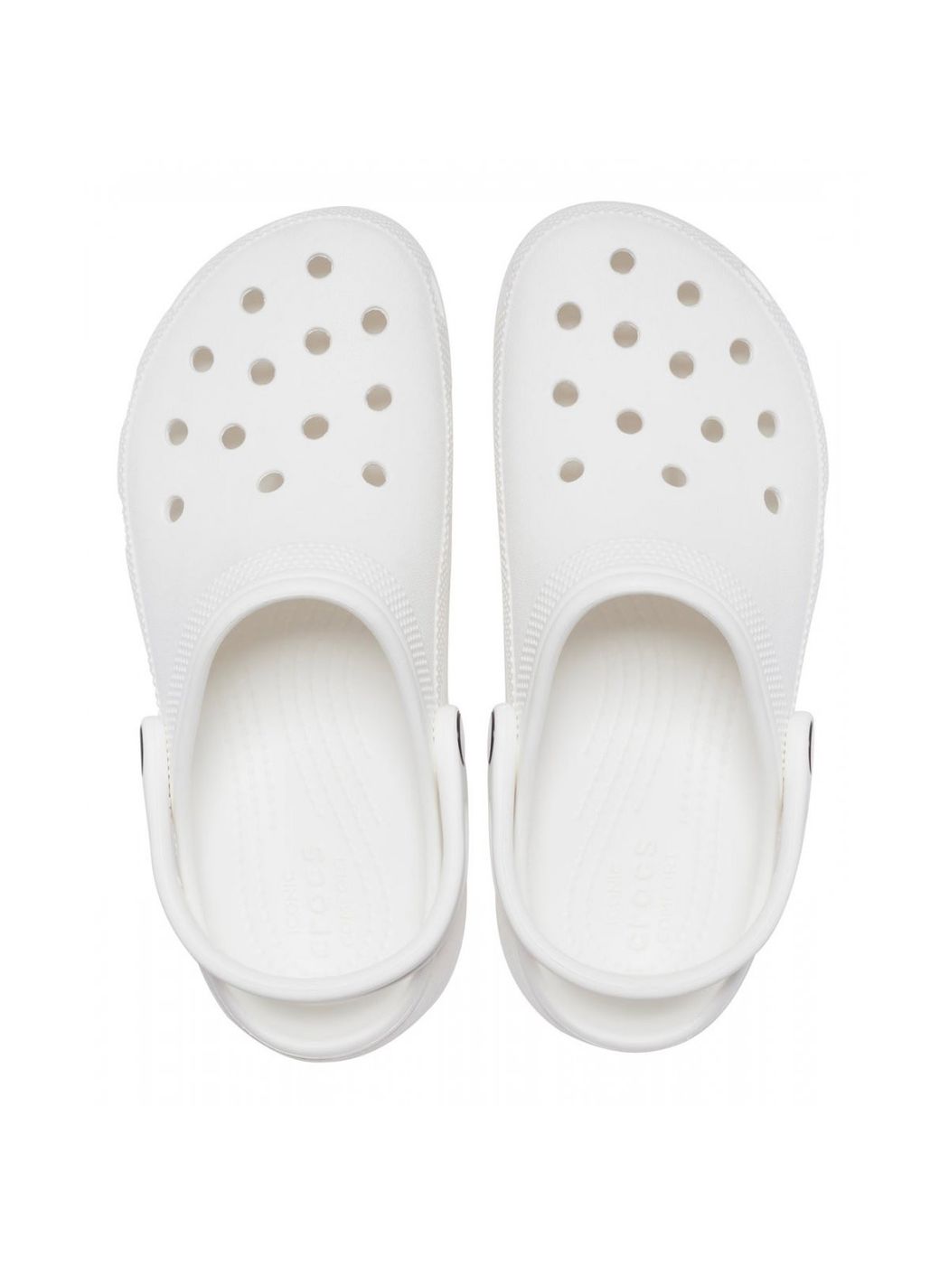 CROCS Ciabatta Donna Classic Platform Clog W 206750 100 Bianco - Stilato