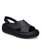 CROCS Sandalo Donna Brooklyn Luxe Cross Strap W 209407 060 Nero - Stilato