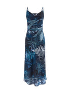 GUESS Abito Donna Akilina Dress W3GK85 WD8G2 P7PC Blu - Stilato