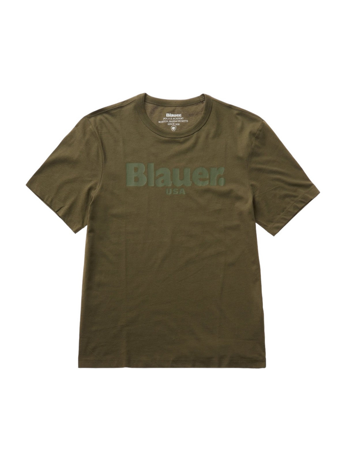 BLAUER T-Shirt e Polo Uomo 24SBLUH02142 004547 685 Verde - Stilato