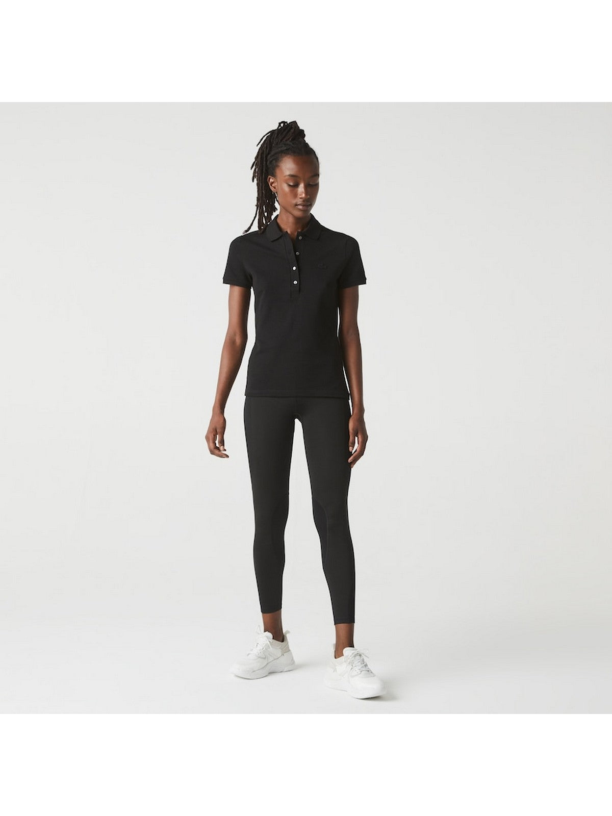 LACOSTE T-Shirt e Polo Donna PF5462 031 Nero - Stilato