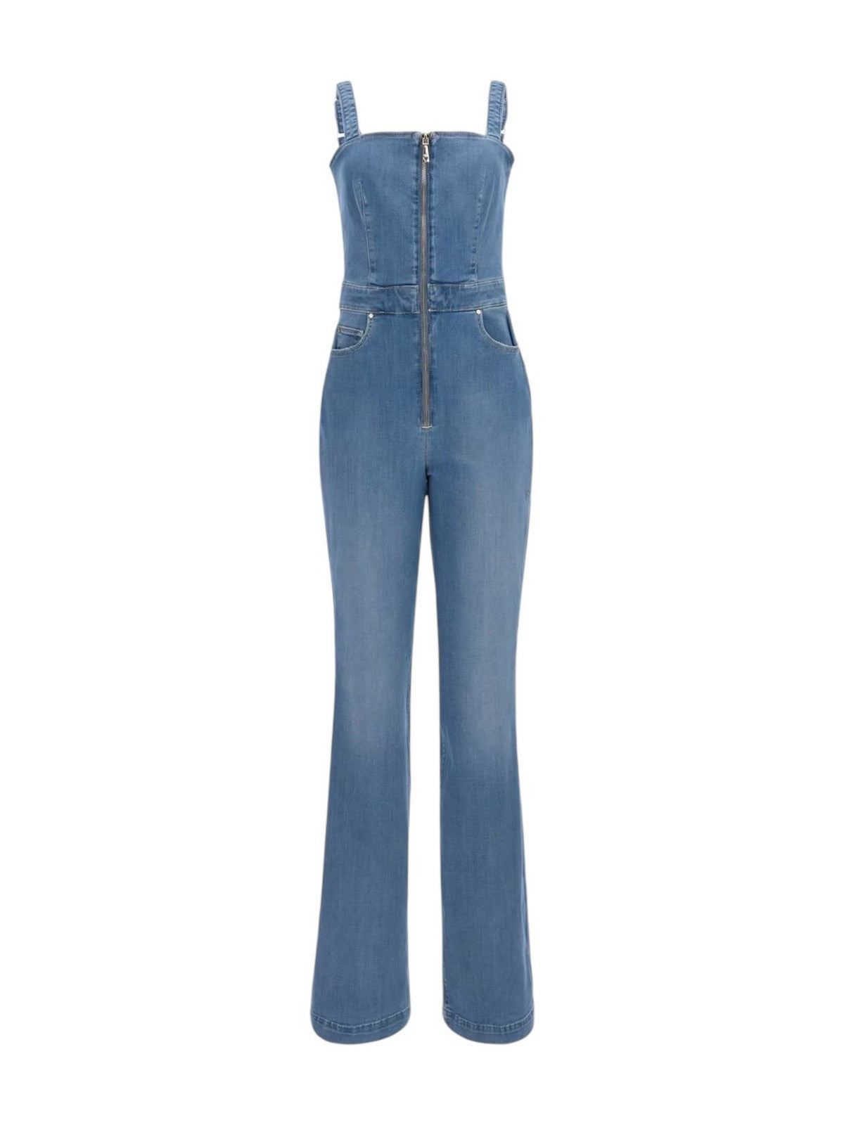 GUESS Tuta Donna Mariposa Jumpsuit W4GD0O D5B42 EAMD Blu - Stilato