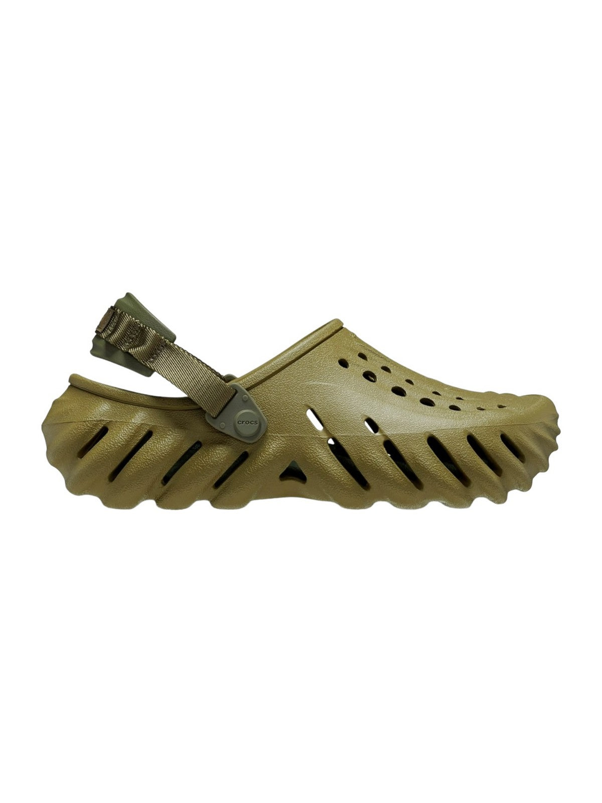 CROCS Ciabatta Uomo Crocs echo clog 207937 3UA Verde - Stilato