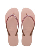 HAVAIANAS Infradito Donna Hav. Slim Glitter II 4146975.3606 Rosa - Stilato