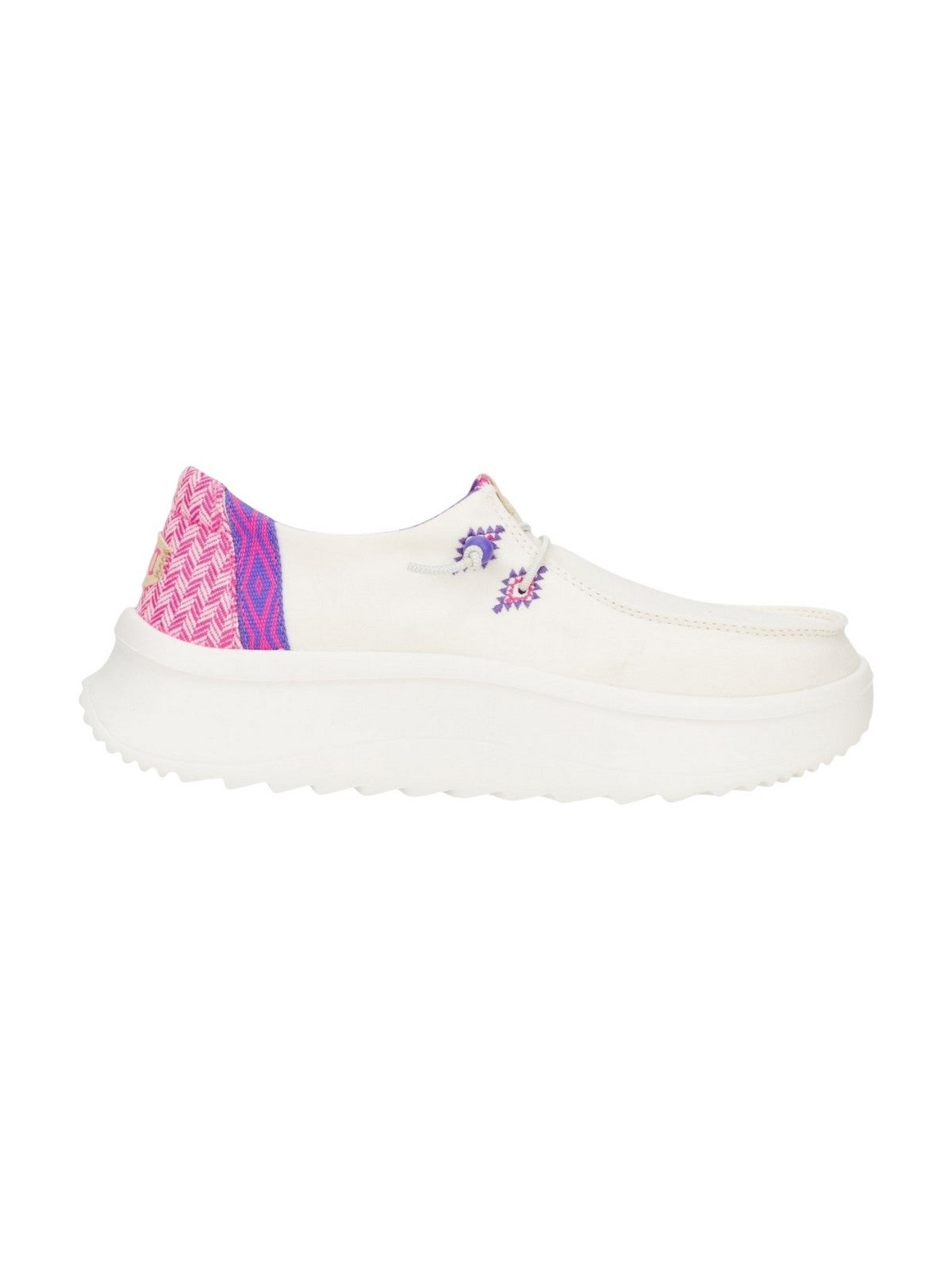HEY DUDE Mocassino Donna  HD.41946 102 WHITE/PINK
