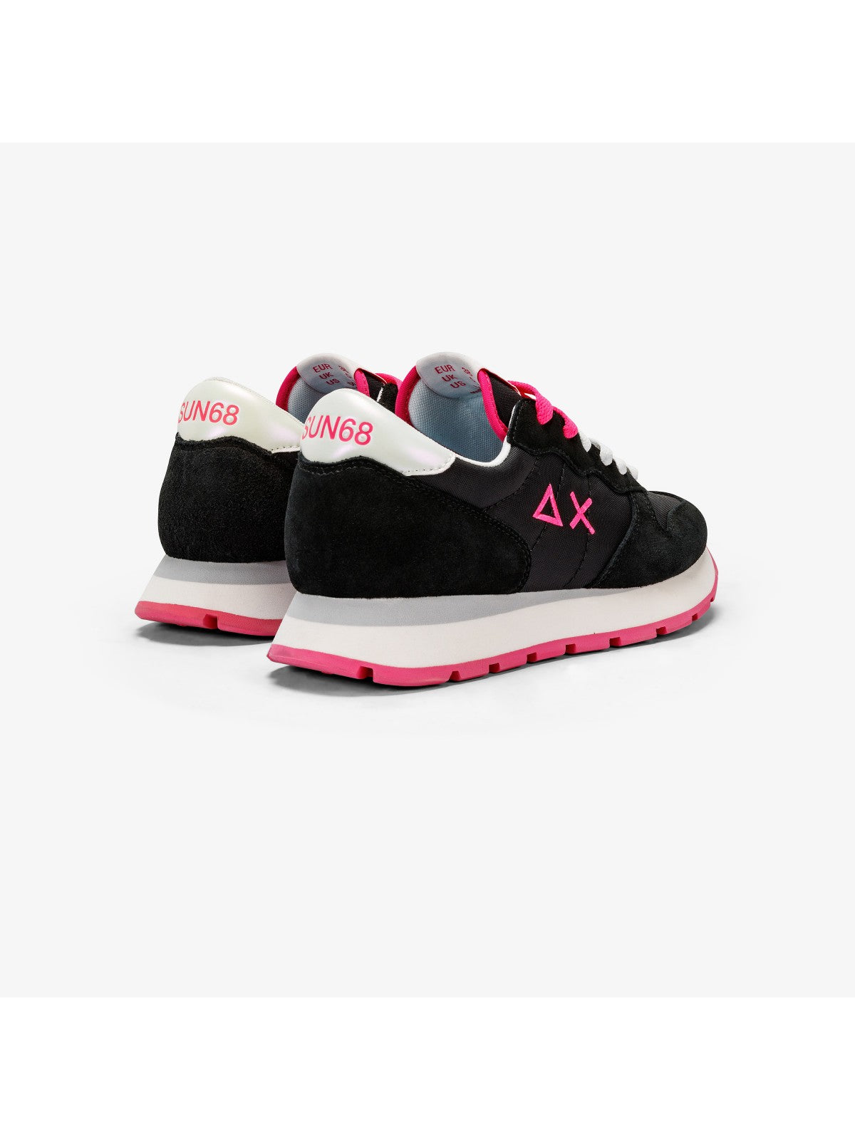 SUN68 Sneaker Donna Ally solid nylon Z34201 11 Nero - Stilato