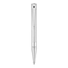 Dupont Penna a Sfera Uomo D-Initial Metallo Argentato - 265201 - Stilato