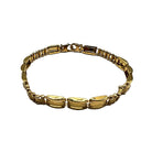 Bracciale Oro Giallo a Piastra Gold House De Patto - 1C - Stilato