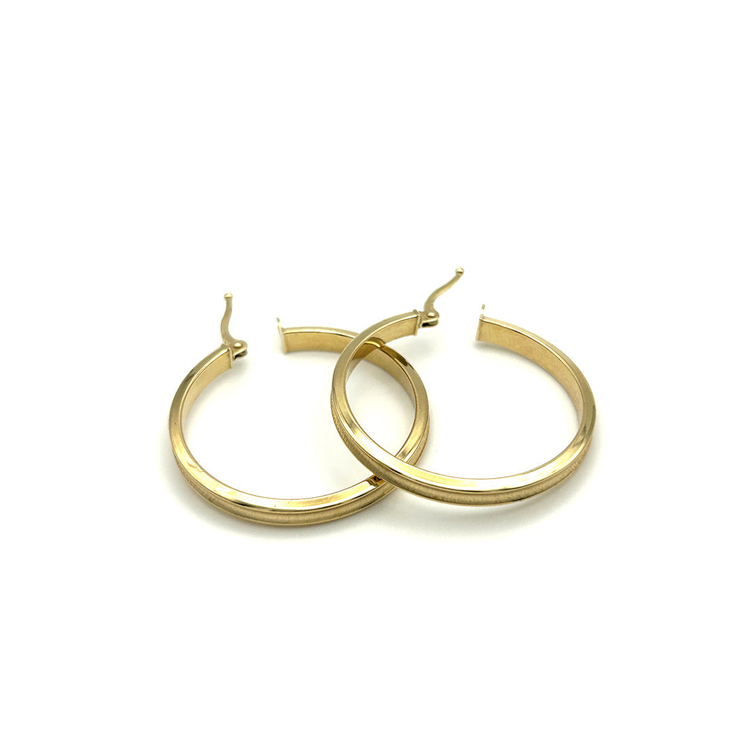 Orecchini Oro Giallo 18k Gold House De Patto OR3 - Stilato