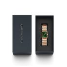 Orologio Donna Daniel Wellington Bound 9 Link Emerald Sunray - DW00100704 - Stilato