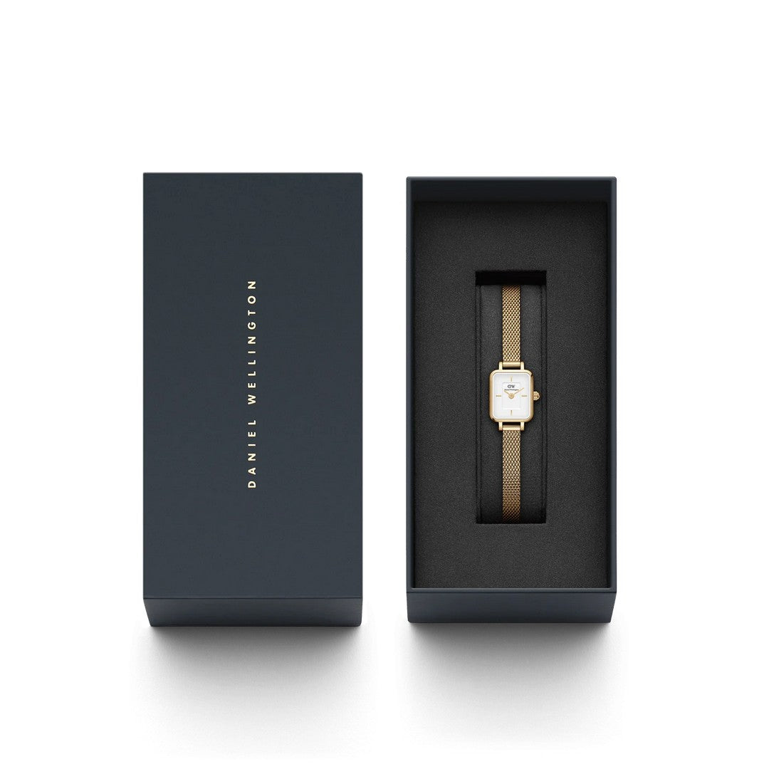 Orologio Donna Daniel Wellington Donna Quadro Mini Evergold - DW00100725 - Stilato