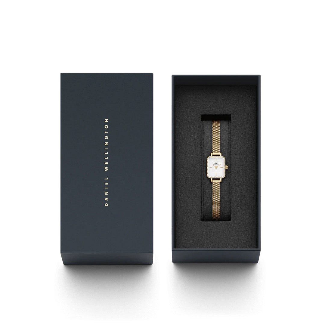 Orologio Donna Daniel Wellington Quadro Mini Bezel - DW00100730 - Stilato