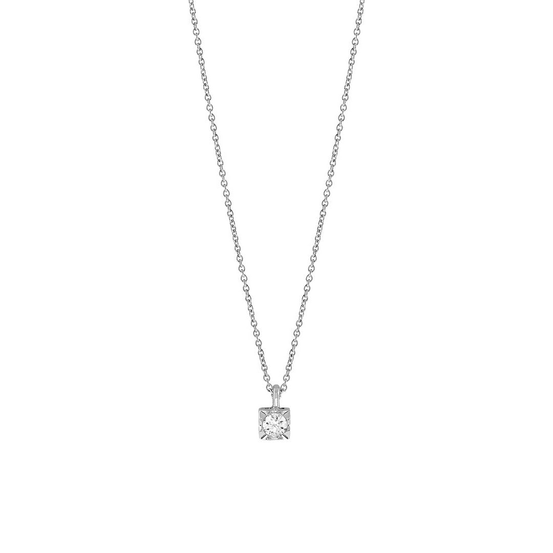 Bliss Collana Donna Precious punto luce con diamante - 20104697 - Stilato