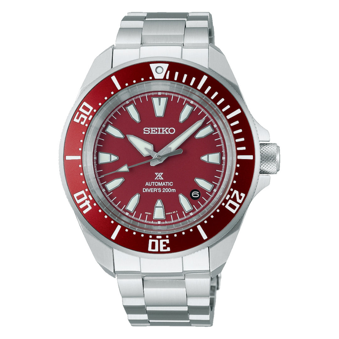 Seiko Orologio Uomo Prospex Automatique Homme Rouge Samuraï 2024 - SRPL11K1 - Stilato