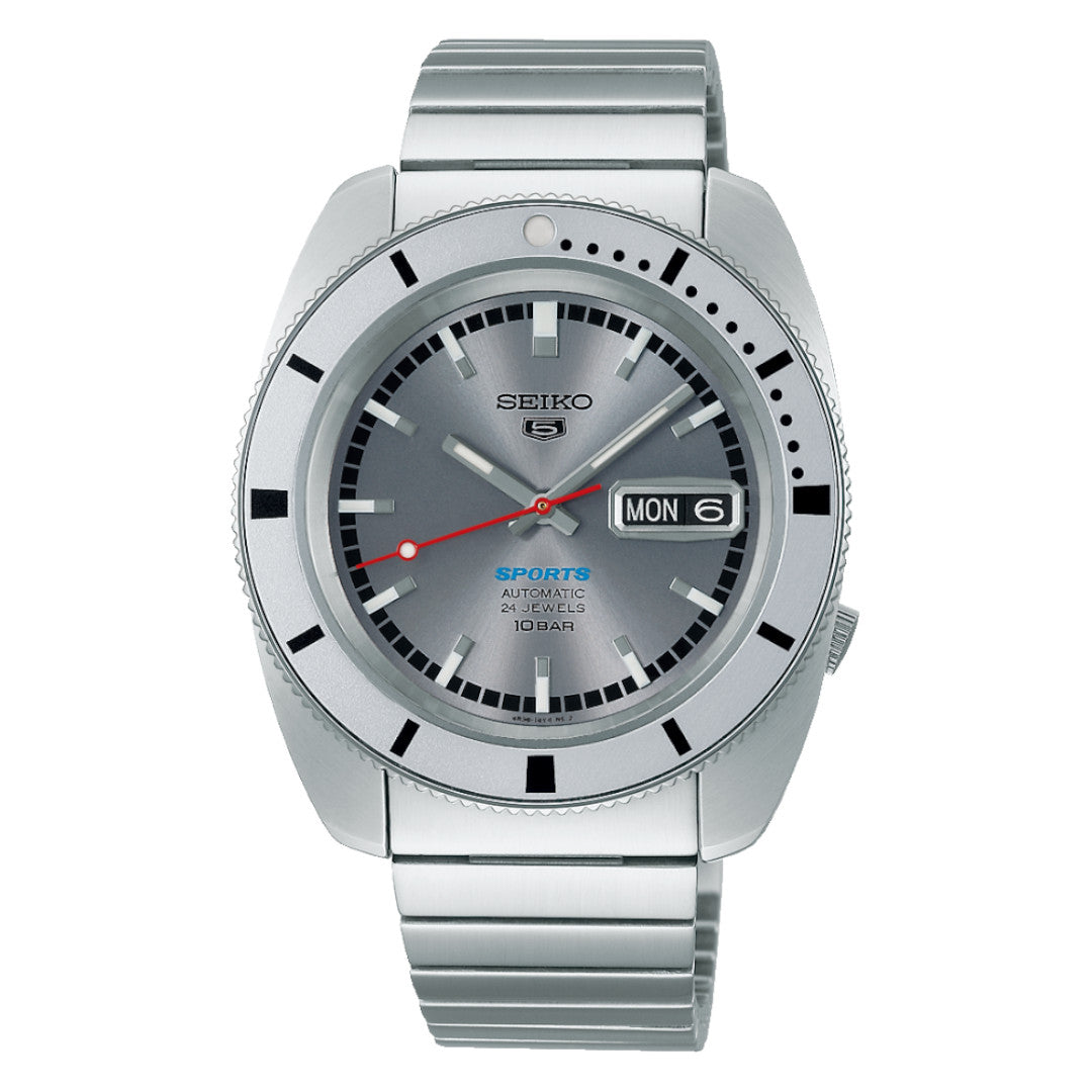 Seiko Orologio Uomo 5 Automatique Homme Gris 2024 61-5D Re-Creation El 9999 Pcs - SRPL03K1 - Stilato