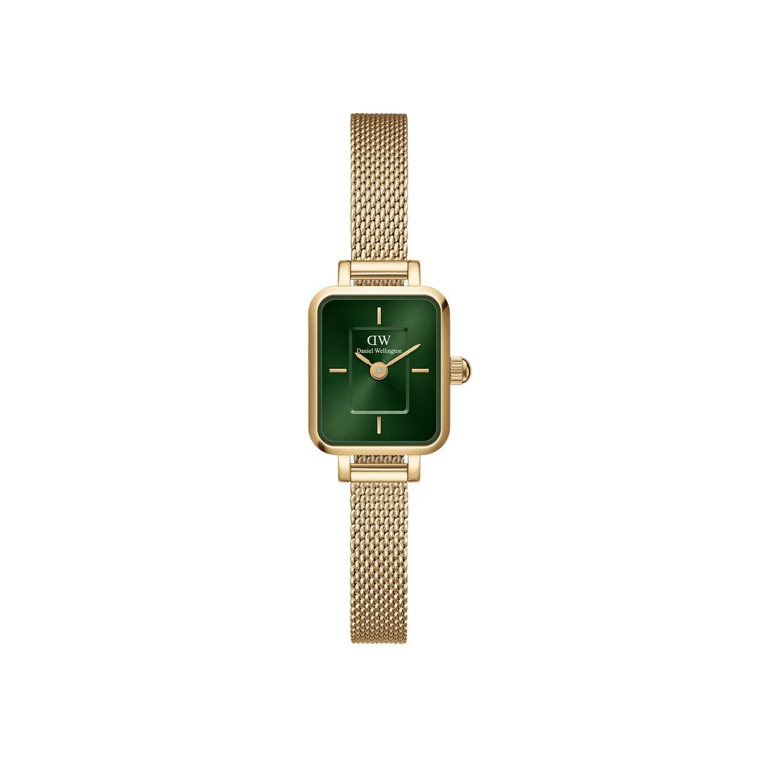 Orologio Donna Daniel Wellington Quadro Mini Evergold Emerald - DW00100653 - Stilato