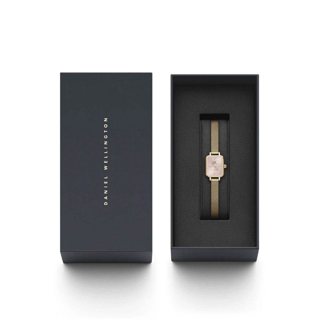 Orologio Donna Daniel Wellington Quadro Mini Evergold Blush - DW00100655 - Stilato