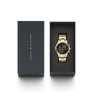 Orologio Uomo Daniel Wellington Iconic Chronograph Link Onyx G - DW00100641 - Stilato