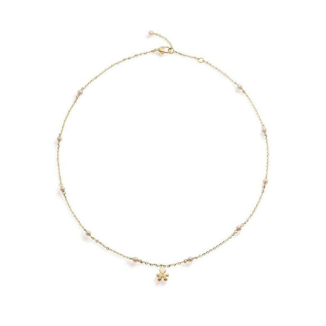 Collana Donna leBebè Le Perle Bimbo Oro Giallo 9 kt - LBB830 - Stilato