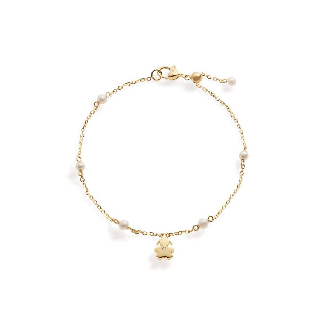 Bracciale Donna leBebè Le Perle Bimba Oro Giallo 9 kt - LBB833 - Stilato