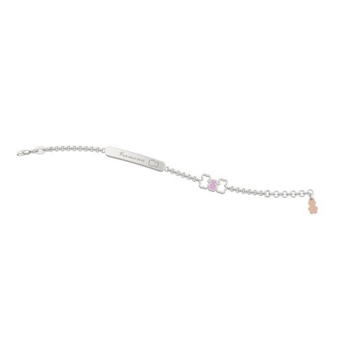 Bracciale Donna Nanan Targ. Famiglia Ag 925 - NAN0068 - Stilato