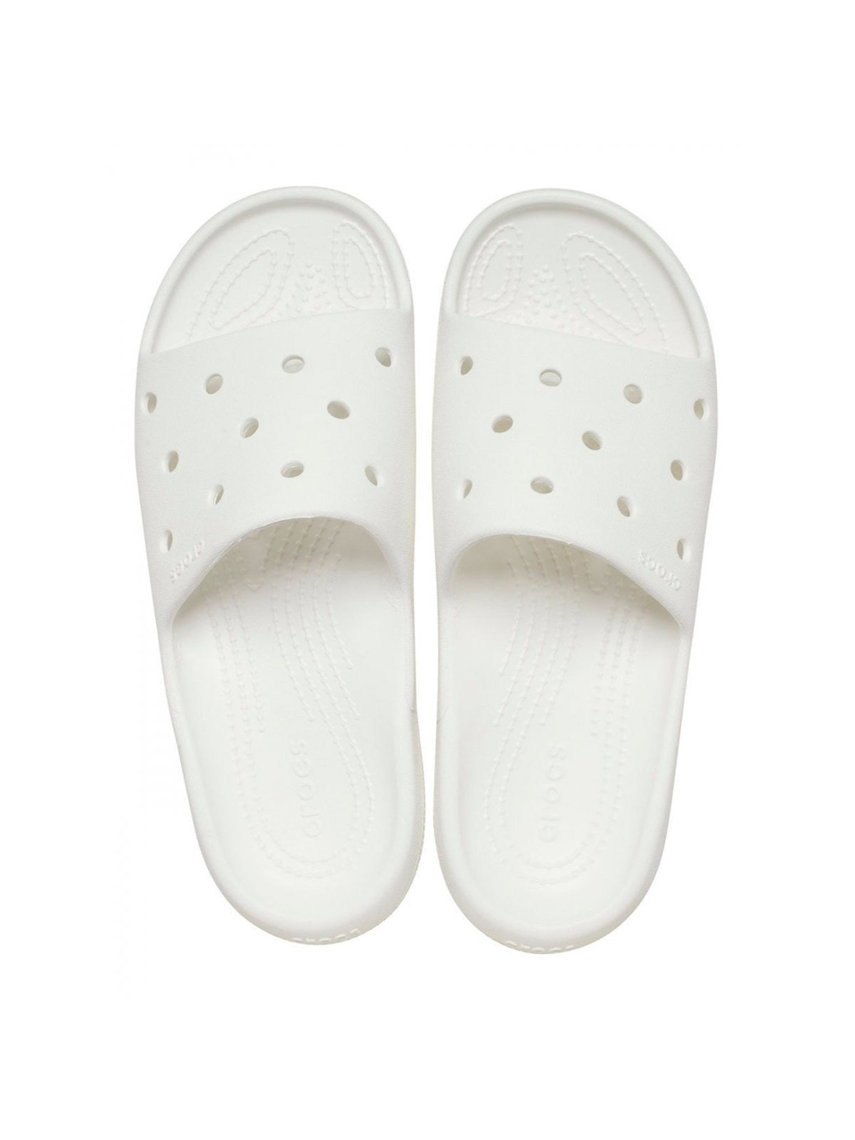 CROCS Ciabatta Unisex adulto Classic Slide 2 209401 100 Bianco - Stilato