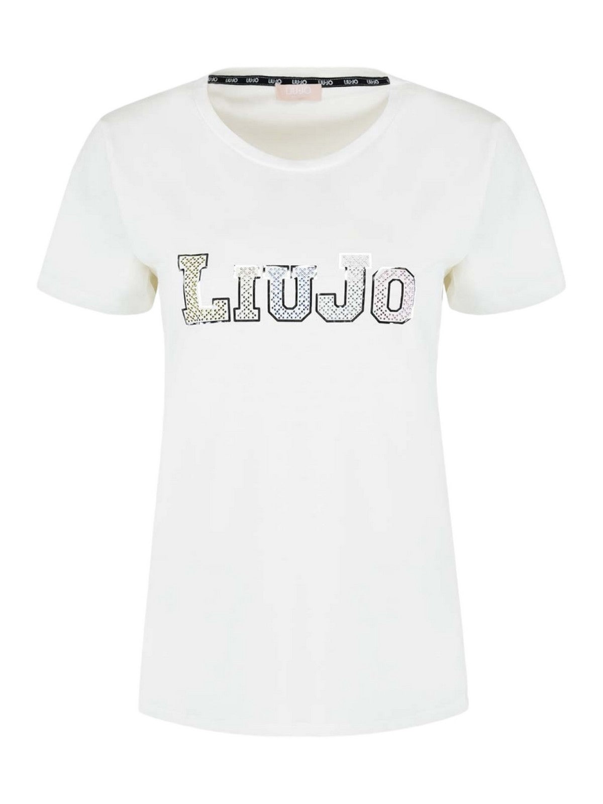 LIU JO SPORT T-Shirt e Polo Donna TA4204JS923 10604 Avorio - Stilato