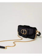 TWINSET Borsa Donna AMIE VELVET 242TD8270 00006 Nero - Stilato