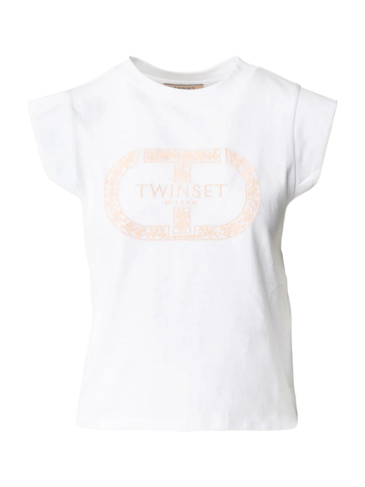 TWINSET T-Shirt e Polo Donna 241TP2213 11467 Bianco - Stilato